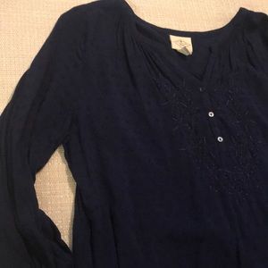 Navy Blouse